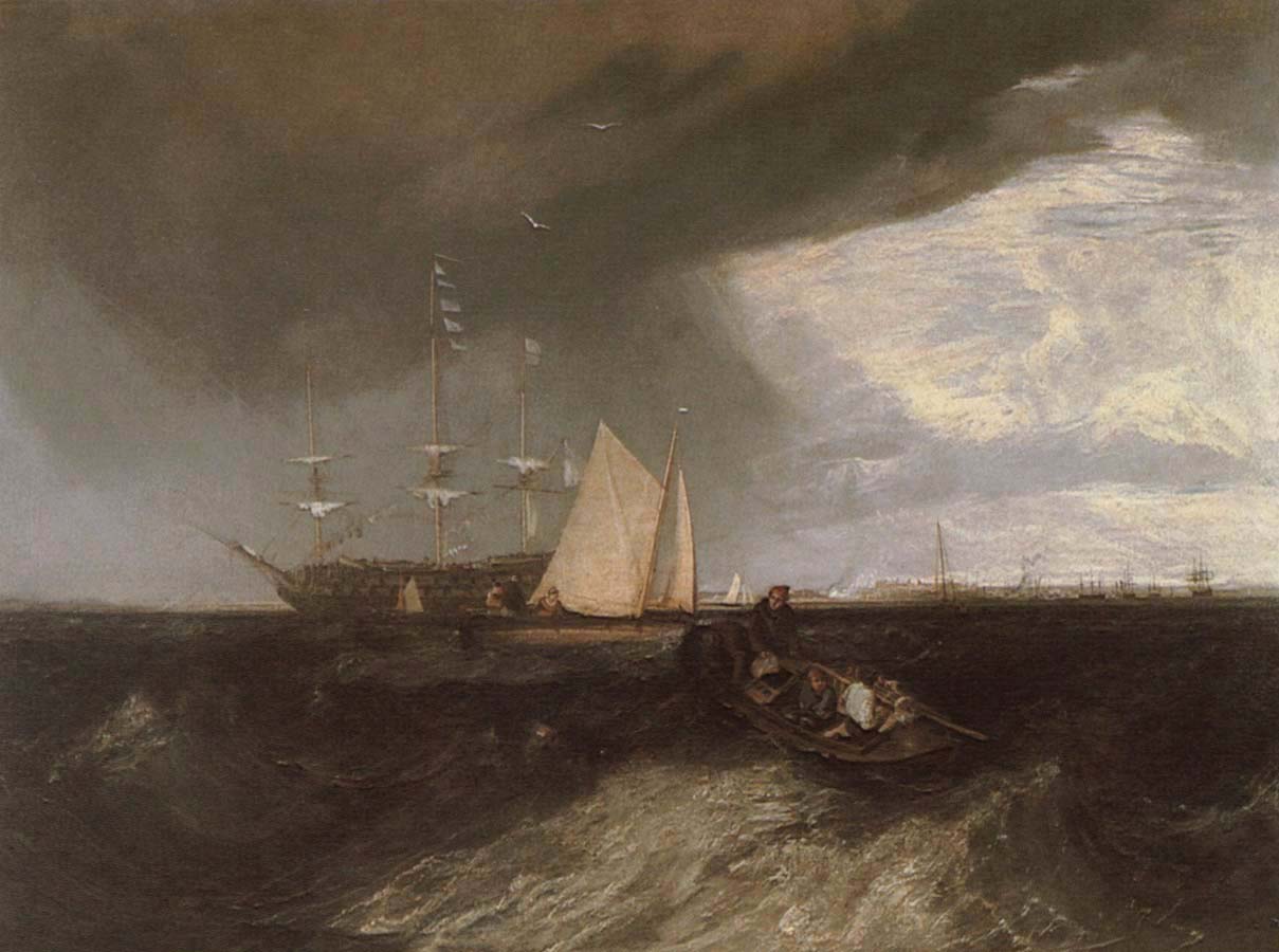 Joseph Mallord William Turner Warship